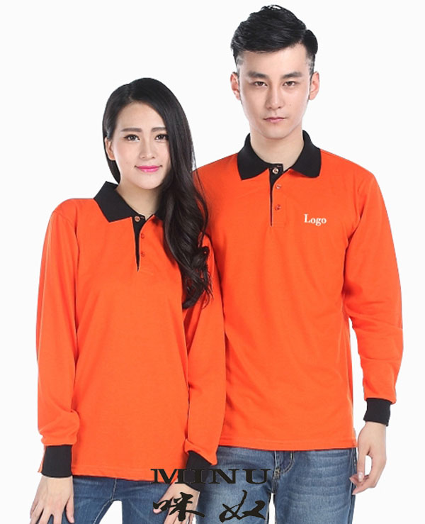 長(cháng)袖T恤翻領(lǐng)圖片