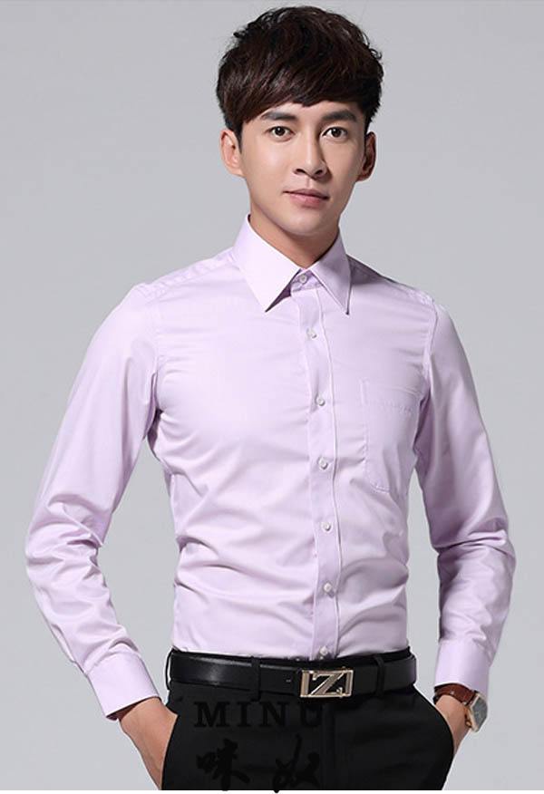 男士長(cháng)袖襯衫定做