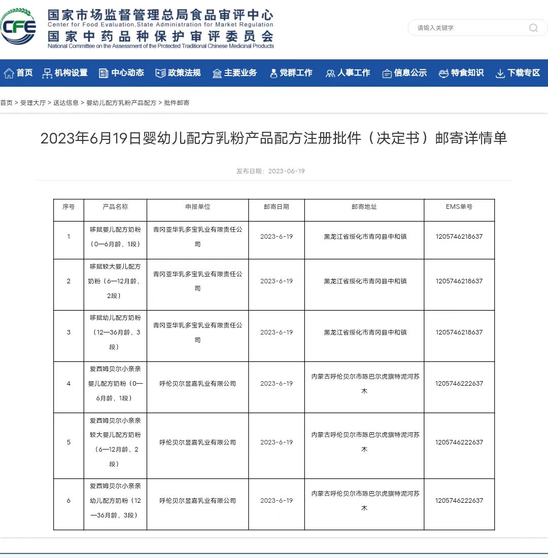 喜訊！哆賦系列 順利通過(guò)新國標配方注冊(圖1)